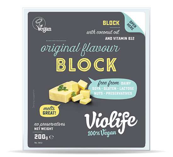 Violife Cheddar Flavour Block (Vegan)