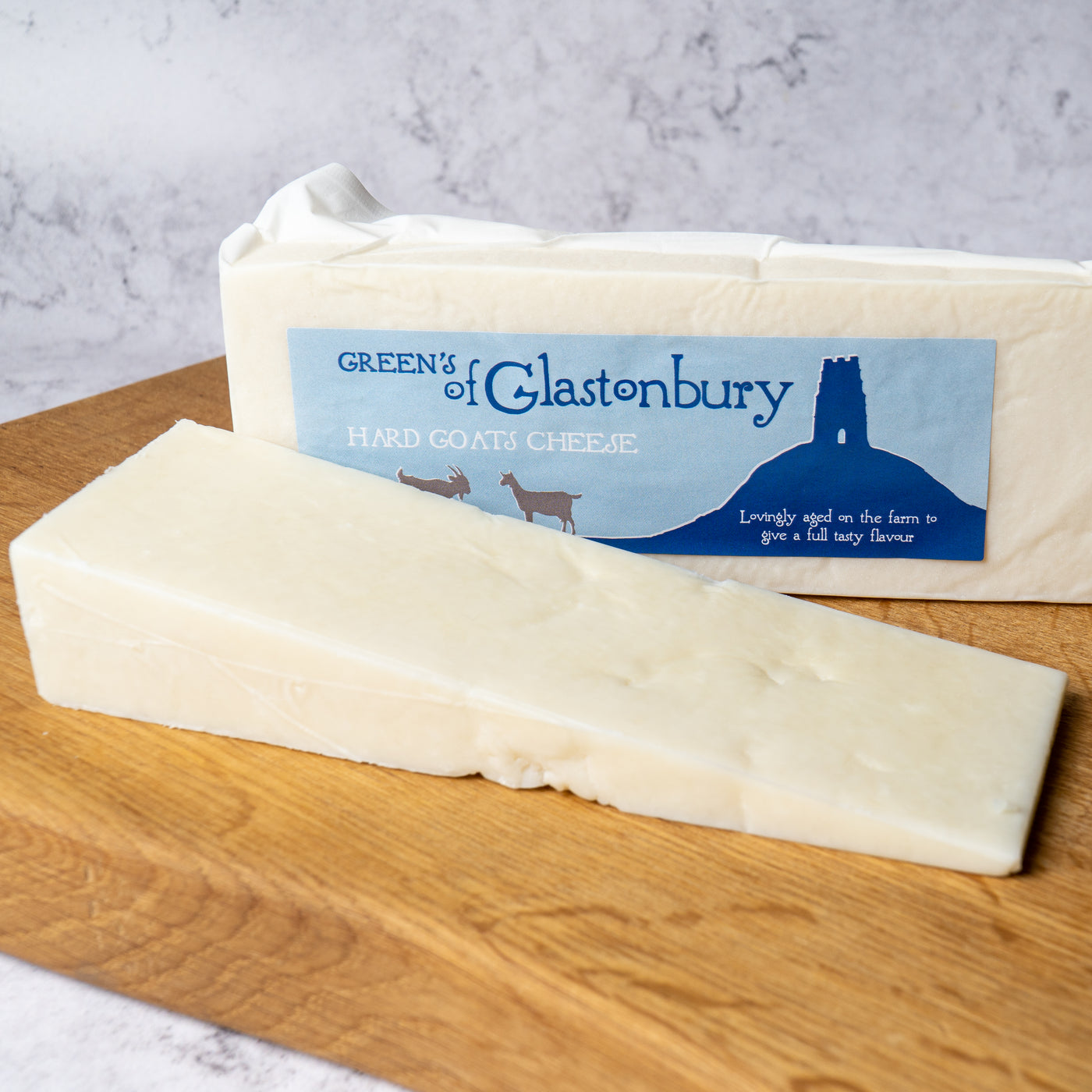 Hard Goats Cheese - Greens of Glastonbury - The Cheese Market 